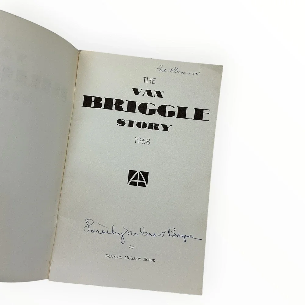 1968 The Van Briggle Story Dorothy McGraw Bogue SIGNED Art Pottery Colorado